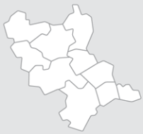 Karte Rhein-Erft-Kreis mit Kommunen Karte Rhein-Erft-Kreis mit Kommunen