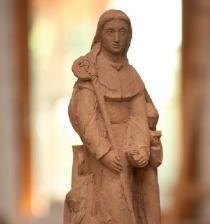 Modell der Statue Modell der Statue