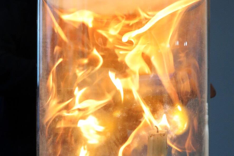 Feuer Chemie Experiment