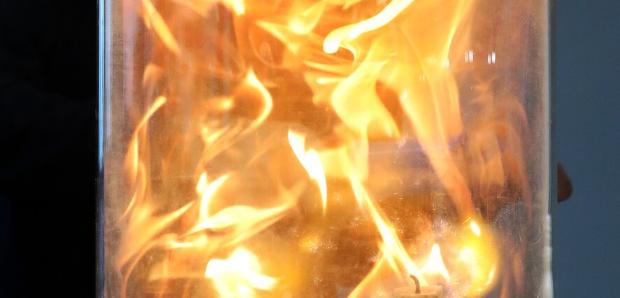 Feuer Chemie Experiment