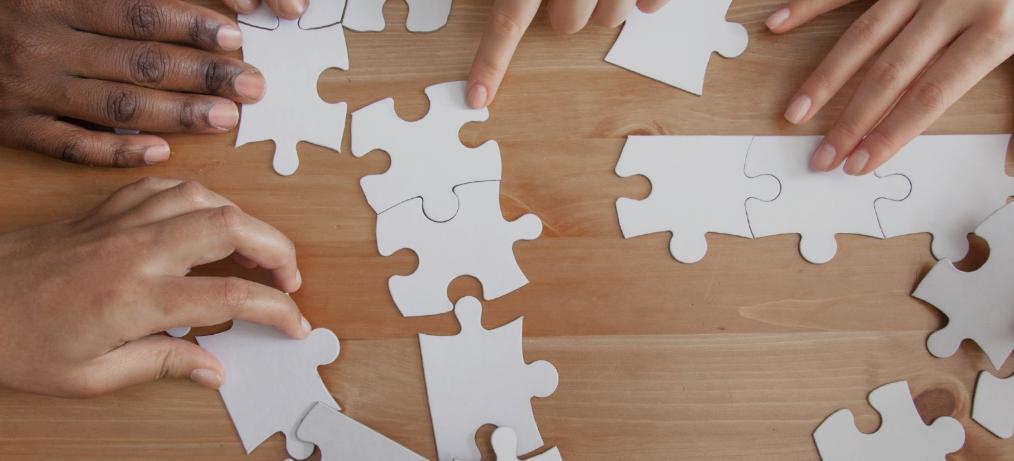 Kooperation: gemeinsam ein Puzzle legen - gemeinsam ein Problem lösen