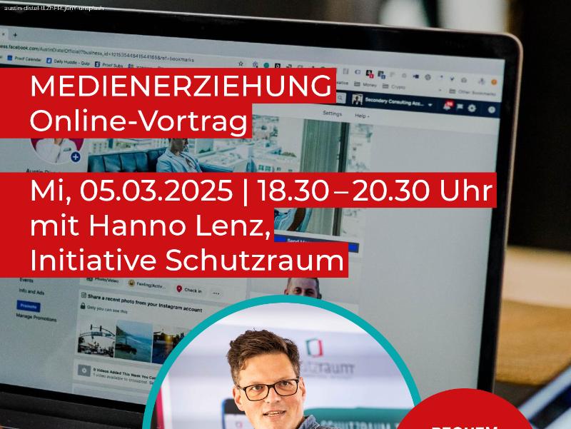 Online-Vortrag mit Hanno Lenz, Initiative Schutzraum