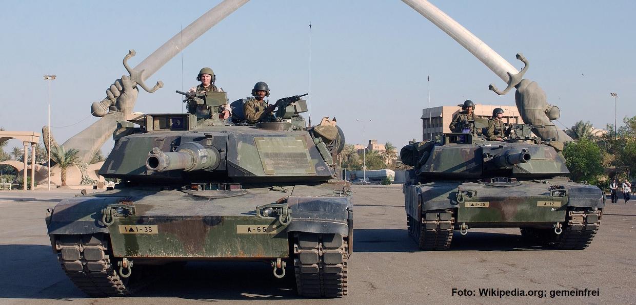 US-Panzer im Irak-Krieg 2003