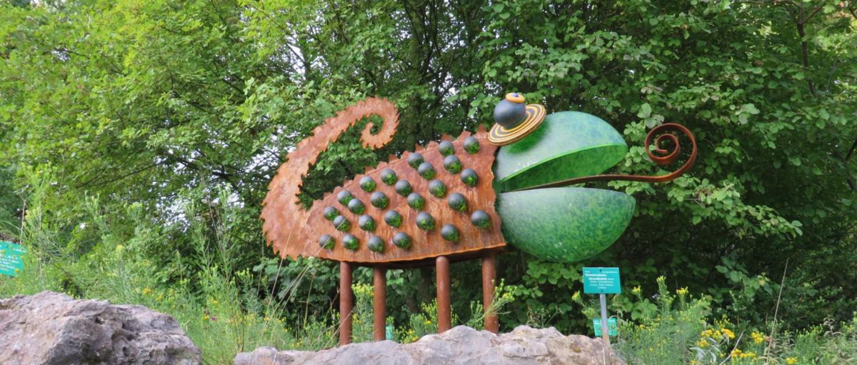 Bonn Botanischer Garten Skulptur Glasstudio Borowski