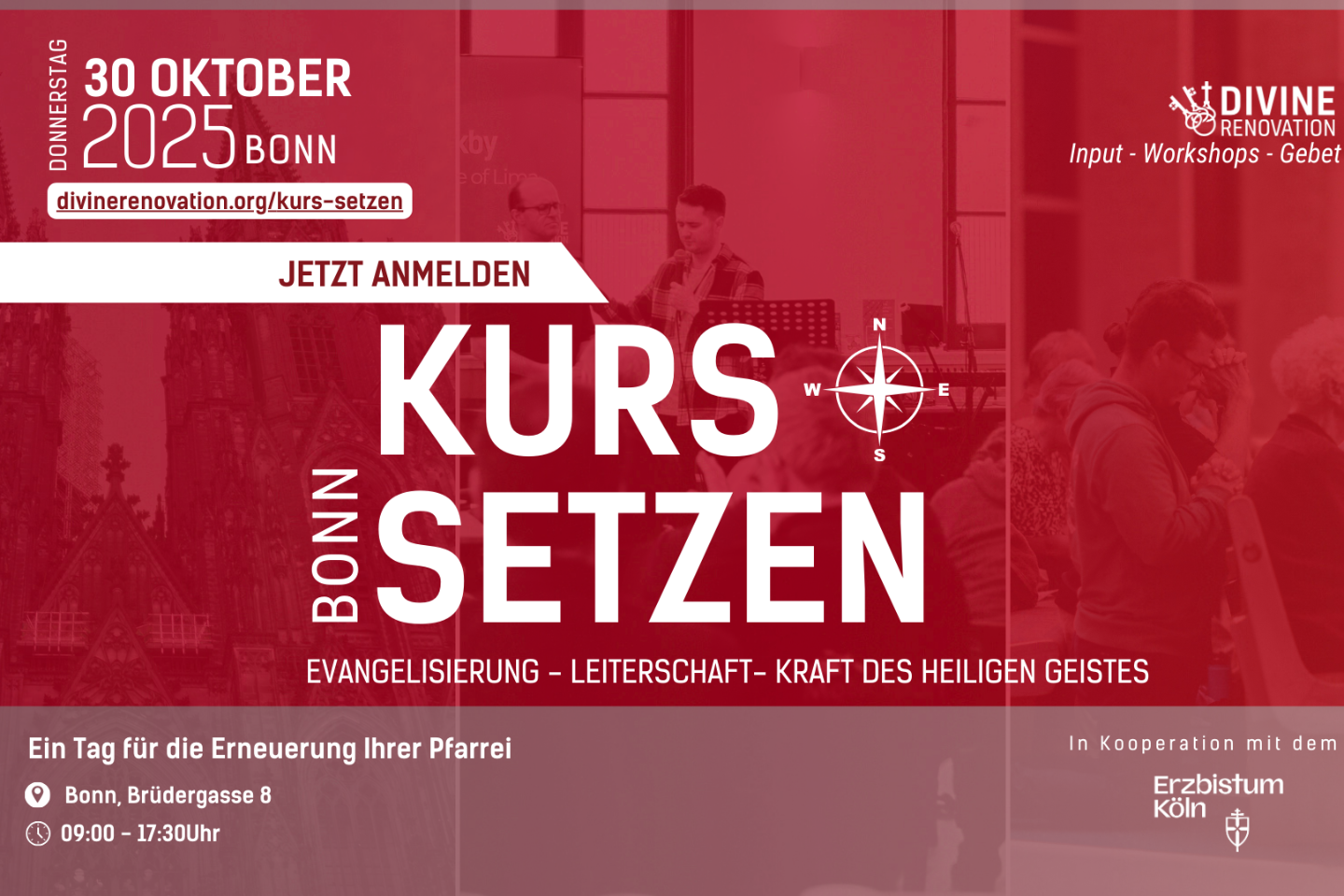 Kurs setzen - ein Tag der Erneuerung Ihrer Pfarrei