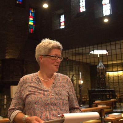 Foto: Dr. Monika Schmelzer in Neu St. Alban © Bernhard Riedl