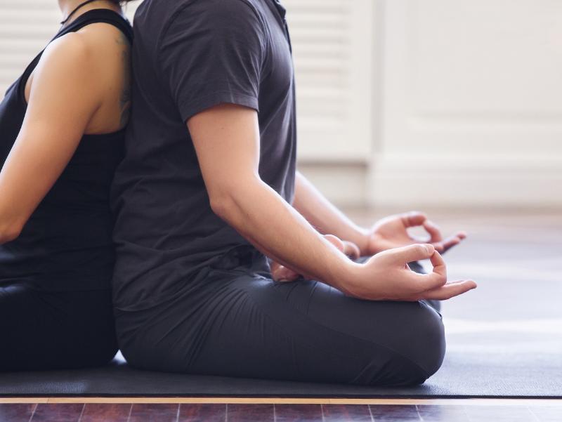 Yoga zu zweit
