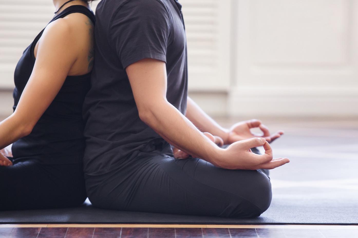 Yoga zu zweit